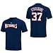 Majestic Washington Nationals #37 Stephen Strasburg Youth Navy Blue Player T-ShirtX-Large