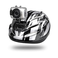 Gear-Pro High-Definition Sport Action Camera, 720p Wide-Angle Camcorder With 2.0 Touch Screen - SD Card Slot, USB Plug And Mic - All Mounting Gear Included - For Biking, Riding, Racing, Skiing And Water Sports, Etc.