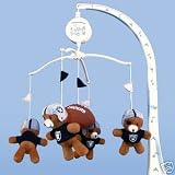 Mascotopia Sports Team Crib Mobile - Oakland Raiders