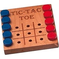 Deluxe Cherry Tic-Tac-Toe - USA Made
