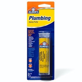 Elmers E1005 Plumbing Epoxy Putty 2 Ounce Elmer's E1005 Plumbing Epoxy Putty 2-Ounce