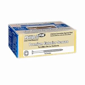 1# 9x3-1/2" Tan Exterior Screws