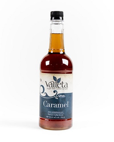 Valetta Flavor Company Caramel Sugar Free Coffee Syrup, 29-Ounce Bottles (Pack of 3) by Valetta Flavor Company