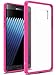 Note 7 Case, LK [Air Hybrid] Ultra Slim Shockproof [Crystal Clear] Back Protective Case + TPU Bumper Cover for Samsung Galaxy Note 7 (Hot Pink)