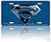 New Blue/Silver Superman Metal License Plate