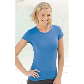 Buy Alo Ladies Short Sleeve Mesh Back Tee by Fitness Etc.