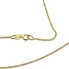 Miore  375 Gelbgold d�nne Panzerkette 45cm l�nge  mit Federring Verchlu� CHNV9Y