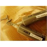 Diamond Lapidary Paste 100,000 Grit 0/0.25 Micron for Finest Finish 5 Gram Syringe, (H) 50% Concentration of Diamond Powder