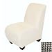 Skyline Furniture Armless Chair in Berne Black and White 27-1(Berne BW)