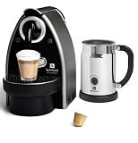 Nespresso C100-US-AERO Essenza Automatic Single-Serve Espresso Machine with Nespresso Aeroccino Milk Frother