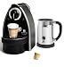 Nespresso C100-US-AERO Essenza Automatic Single-Serve Espresso Machine with Nespresso Aeroccino Milk Frother