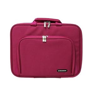Lenovo IdeaPad S10 Notebook CaseCrown Double Memory Foam Laptop Case with Front Pocket (Nylon Hot Pink)