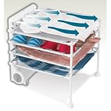Hamilton Beach 11510 4-Shelf Garment Drying Station, White