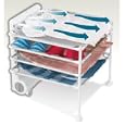 Hamilton Beach 11510 4-Shelf Garment-Drying Station NIB