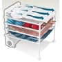 Hamilton Beach 11510 4-Shelf Garment Drying Station, White