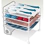 Hamilton Beach 11510 4-Shelf Garment Drying Station, White