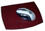 Two-Tone Leather Mouse Pad