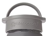 Lifefactory 16-Ounce/22-Ounce Glass Beverage Bottle Cap, Graphite On Sale