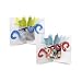 Sabuda Wrapped Presents Pop Up Note Cards, Set of 8 Cards with 2 Different Wrapped Present Designs