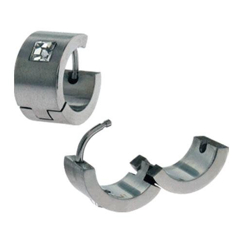 Earrings 316l Stainless Steel,cubic Zirconia