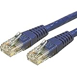 StarTech.com Blue Molded RJ45 UTP Gigabit Cat6 Patch Cable - 3 Feet (C6PATCH3BL)