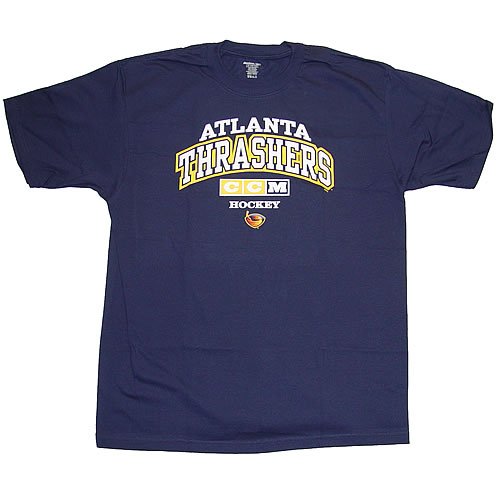 Buy Atlanta Thrashers CCM Navy Blue Practice Tee