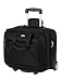 Checkpoint Friendly Wheeled Two Compartment Computer Case Black