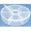 Round Beading Locking Tray Bead Craft Storage Organizer