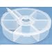 Round Beading Locking Tray Bead Craft Storage Organizer