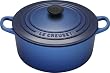 Le Creuset Enameled Cast-Iron 3-1/2-Quart Round French Oven, Cobalt Blue