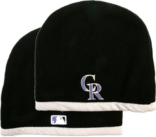 Colorado Rockies AC Performance Therma Base On Field 2010 Knit Hat