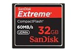 SanDisk ExtremeCompact Flash 32GB Speicherkarte