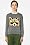 L!VE Long Sleeve Crewneck Intarsia Raccoon Sweater