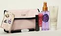 Victoria's Secret Pink Makeup Bag W/Very Sexy Mascara, Naturally Lotion, Love Spell Body Mist, Beauty Rush gloss, Naturally Lotion