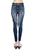 VIRGIN ONLY Women's Denim Jeans Printed