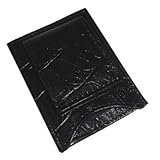 Crocodile Print Magnetic Money Clip 10 Card Holder 3.5
