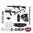 Tippmann A-5 A5 WAS E Paintball Gun Flatline Sniper Set
