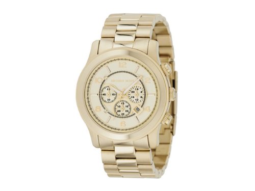 MICHAEL Michael Kors Mens Goldtone Bracelet Watch