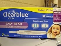Clearblue Easy Read Ovulation Fertility 7 Test Sticks
