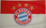 HISSFLAGGE mit �sen !!! Fahne FC BAYE...