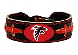 NFL Atlanta Falcons Black Team Color Football Bracelet
