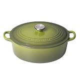 Le Creuset - Tradition - cocotte en fonte - ovale - vert laurier - 27cm - 21002271902461