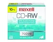 Maxell 630011 700MB 80 Minute CD-RW (10pk Case)