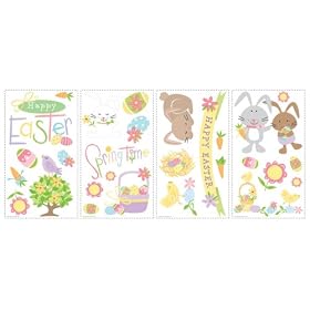 RoomMates RMK1138SCS Happy Easter Peel & Stick Appliques