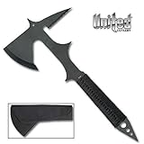 United Black Ronin Tomahawk w/ Black Nylon Sheath