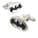 Black and Silver Batman Cufflinks