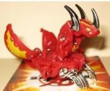 Bakugan Gundalian Invaders Red Pyrus Lumino Dragonoid 810g (Loose)IMAGE
