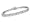 Sterling Silver 1.00 Carat Diamond Tennis Bracelet - 7.2"