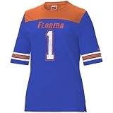 Nike Florida Gators #1 Royal Blue Ladies Replica Jersey T-shirt