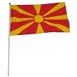 Macedonia Flag 12 x 18 inch